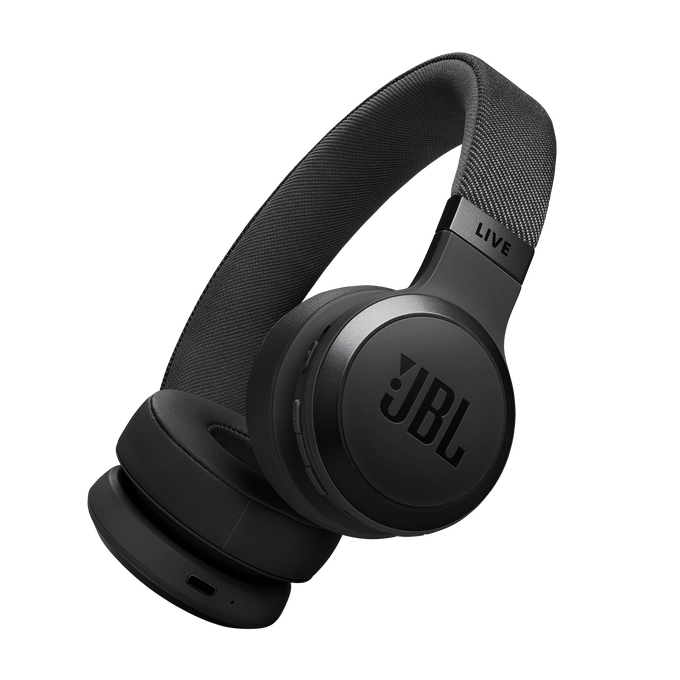 JBL Live 670NC Kopfhörer Kabellos Kopfband Anrufe/Musik Bluetooth Schwarz inkl. gratis Nackenkissen, Beachballset oder Trinkflasche